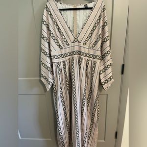Brand new Shein Curve 2XL kimono maxi dress BRAND NEW NEVER WORN